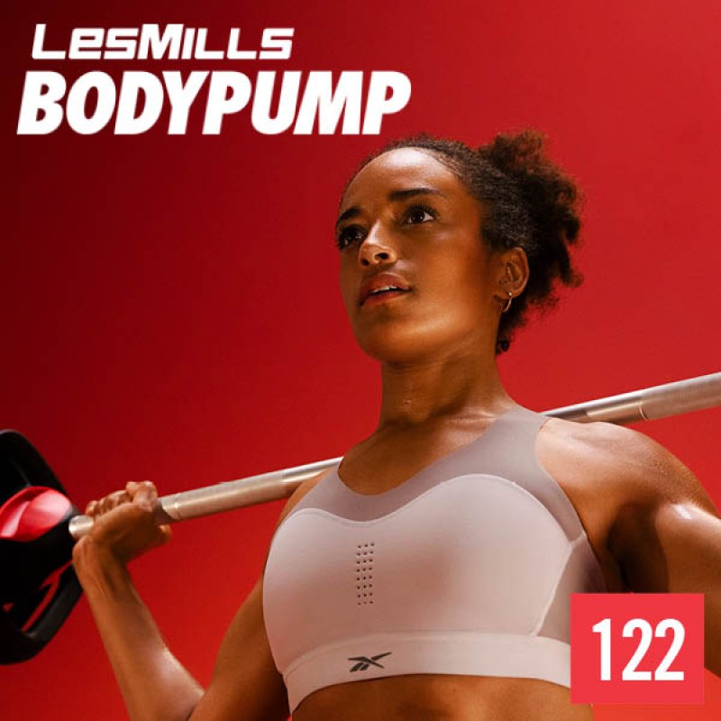 Hot Sale LesMills Q3 2022 Routines BODY PUMP 122 releases New Release DVD, CD & Notes